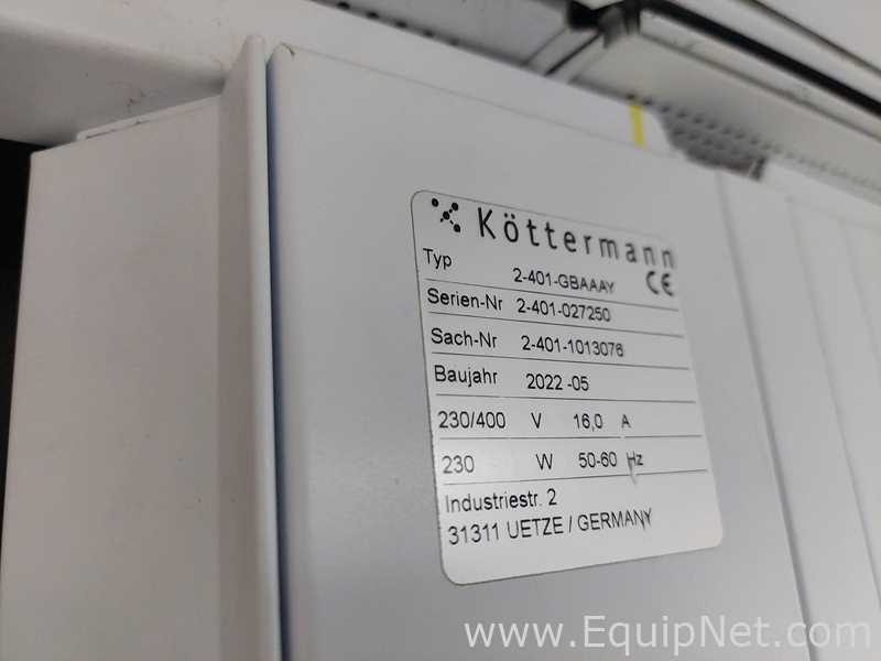 Campana de Ventilación y Flujo Kottermann Exploris 2-401-GBAAAY