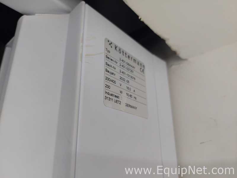 Campana de Ventilación y Flujo Kottermann Exploris 2-401-GBAAAY