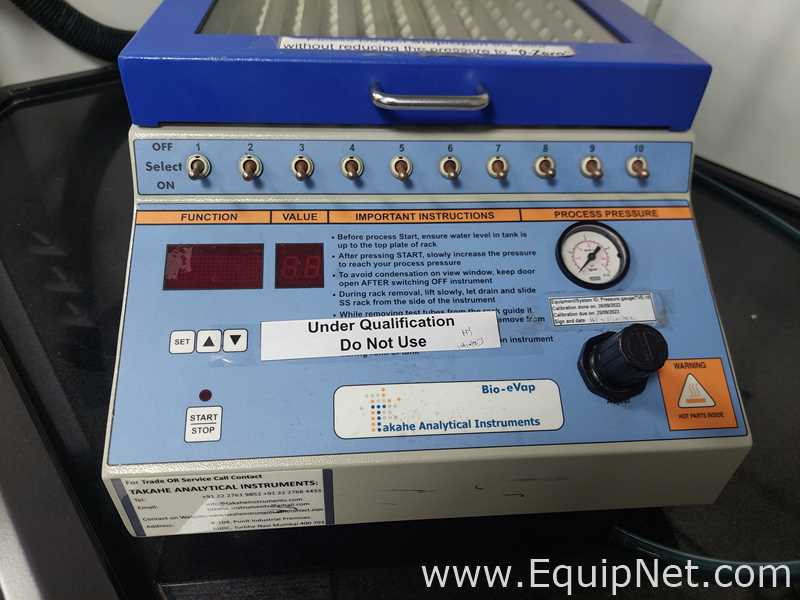 Evaporador Takahe Analytical Instruments Bio-eVap