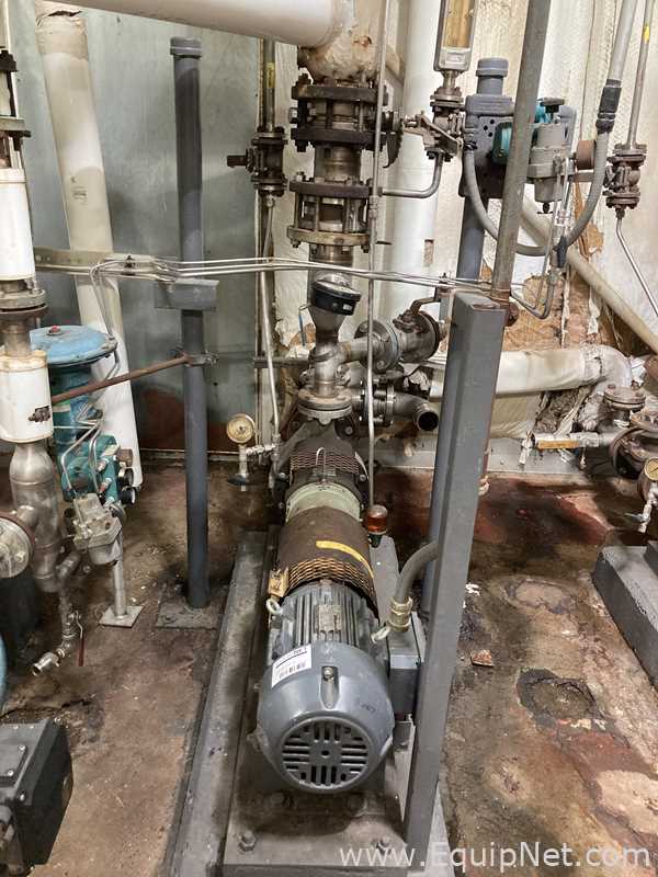 Worthington Pump Corp. 3X2X8 Stainless Steel 5HP Centrifugal Pump  P-4407