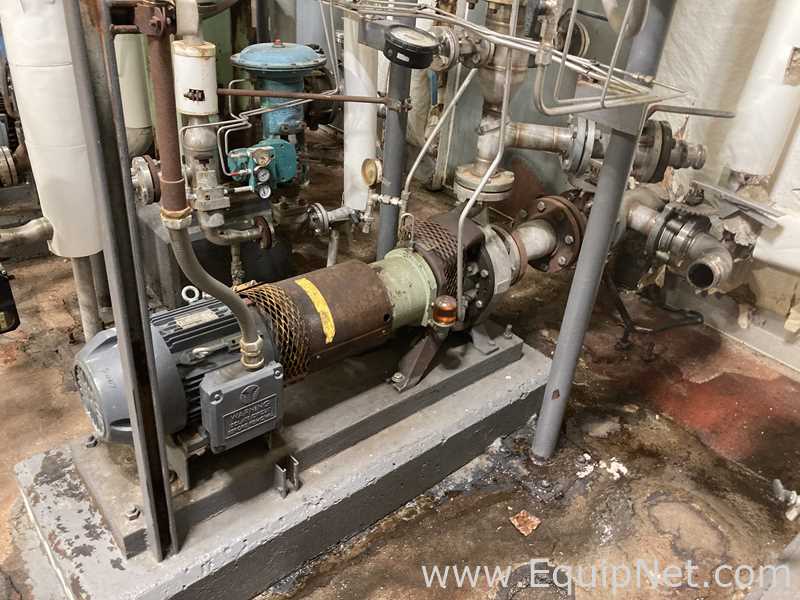 Worthington Pump Corp. 3X2X8 Stainless Steel 5HP Centrifugal Pump  P-4407