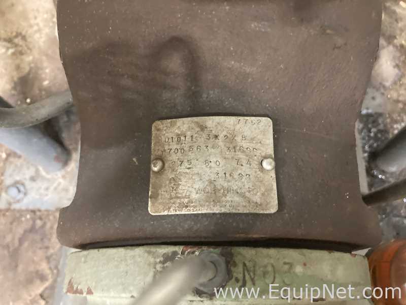 Worthington Pump Corp. 3X2X8 Stainless Steel 5HP Centrifugal Pump  P-4407