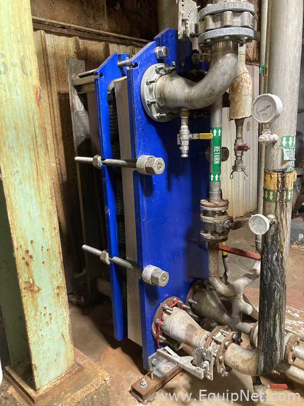 Alfa Laval M15-BFG TITANIUM 366.92 Sq. Ft. Plate Heat Exchanger  M-15
