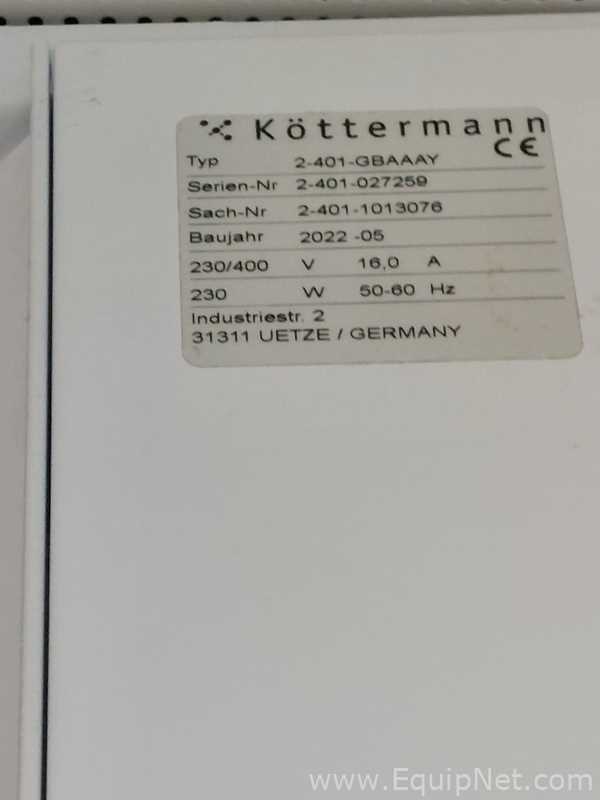 Kottermann Exploris 2-401-GBAAAY Fume Hood