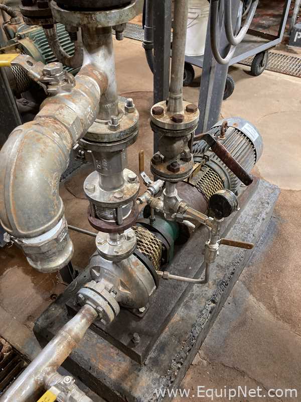 Bomba Centrífuga aço inox Worthington Pump Corporation D1011