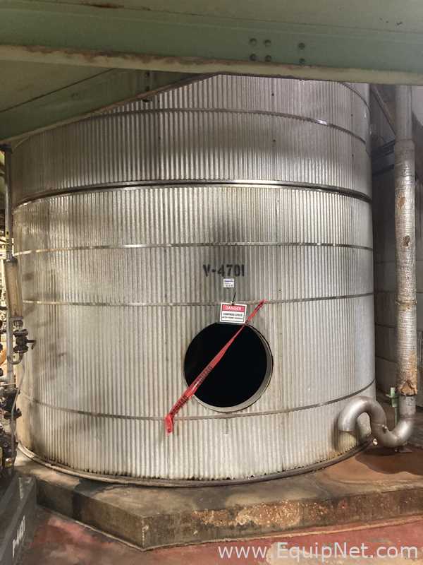 Alpha Tank Approx. 15000 Gallon 316L Stainless Steel Tank  V-4701