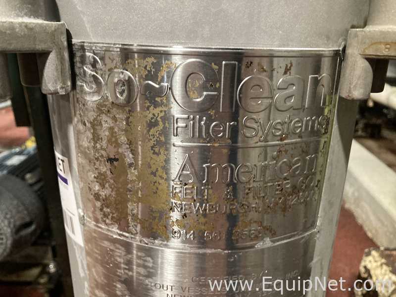 American Felt and Filter So Clean Stainless Steel Cartridge Filter