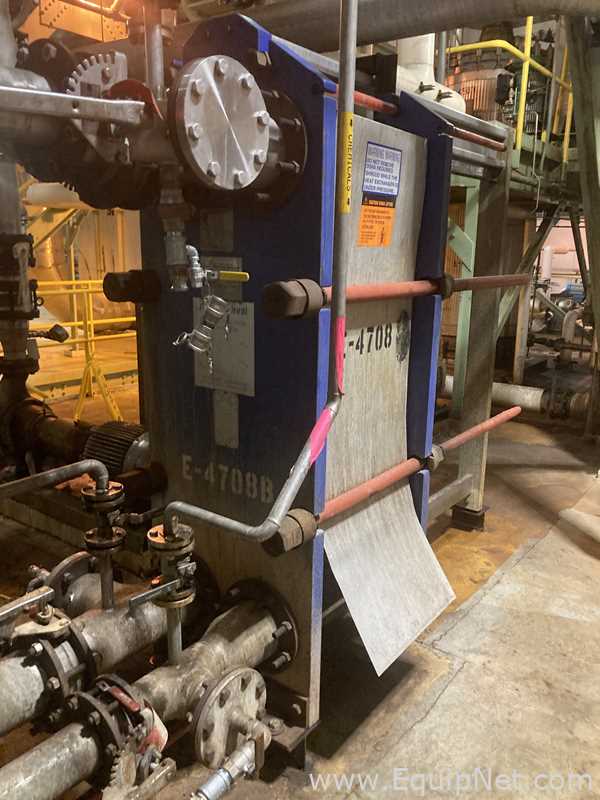 Alfa Laval M15-BFG 1207.2 Plate And Frame Heat Exchanger  E-4708B
