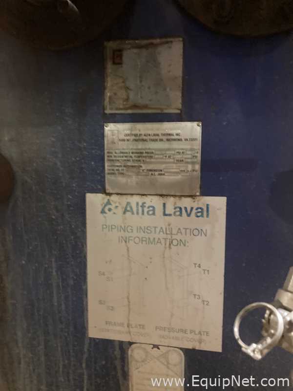 Alfa Laval M15-BFG 1207.2 Plate And Frame Heat Exchanger  E-4708B