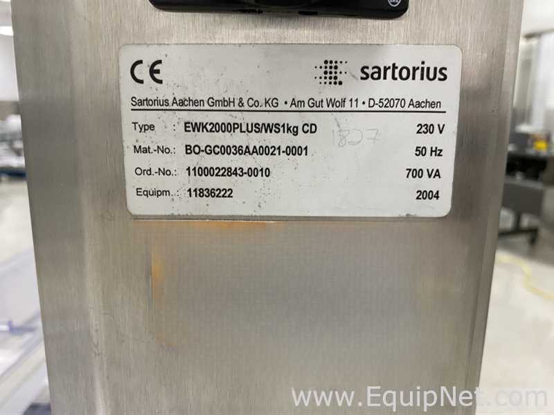 Verificador de Peso Sartorius EWK2000