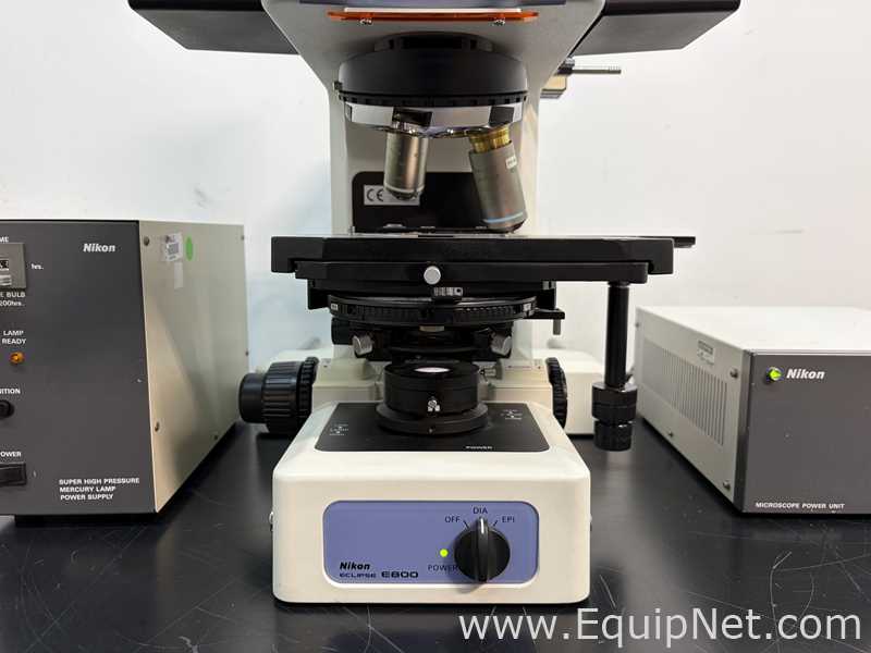 Microscopio Nikon Eclipse E800