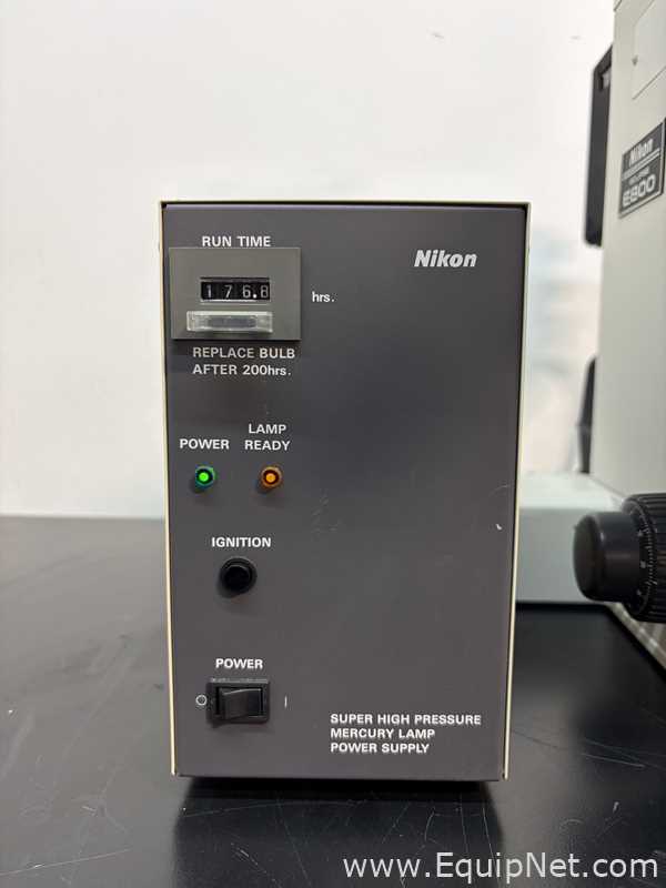 Microscopio Nikon Eclipse E800