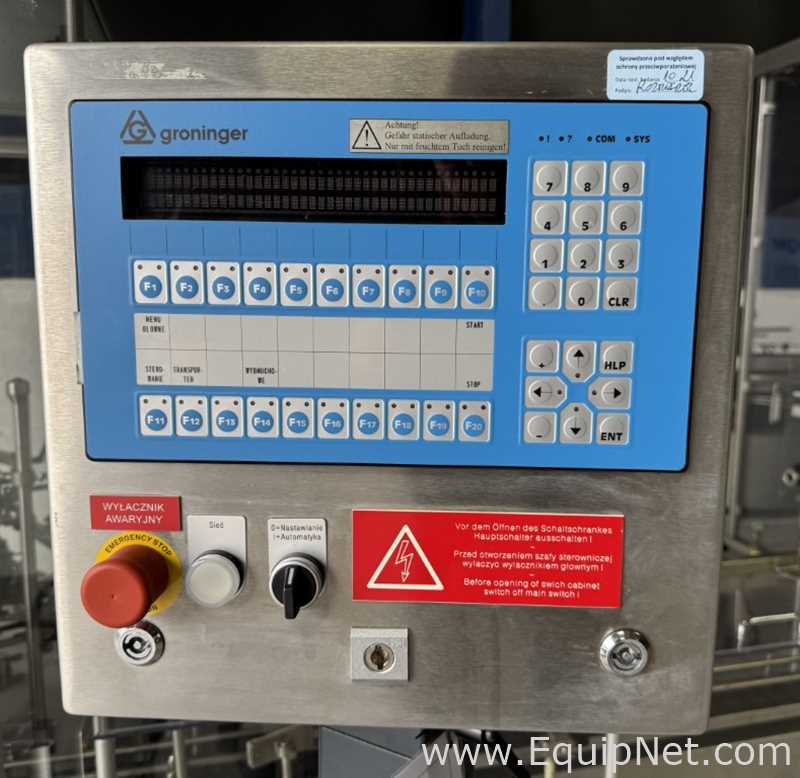 Monoblock para Combinación de Llenado y Tapado Groninger KFVG 201