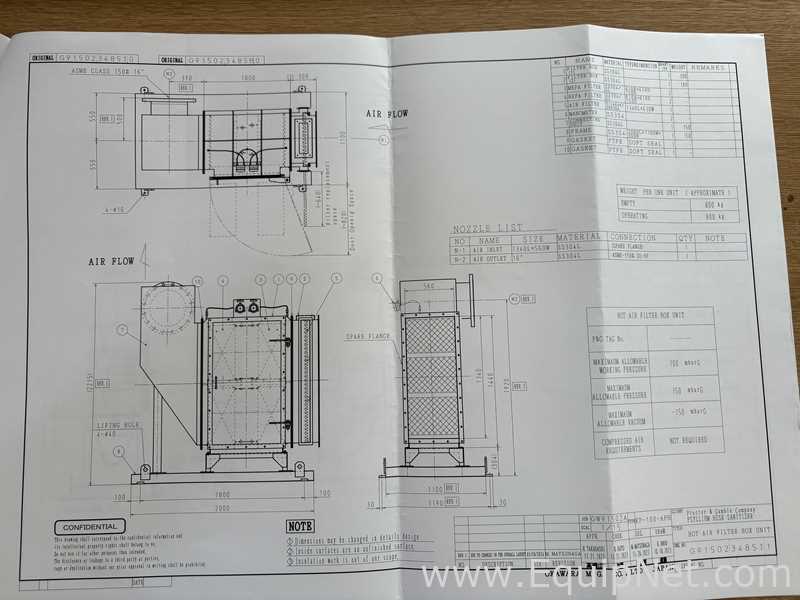 Calentador Okawara Heating air heater + filter box