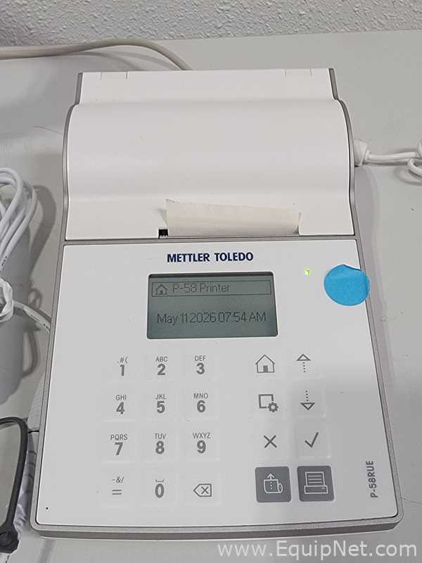 Mettler Toledo Seven Excellence pH Meter with Printer and Notepad