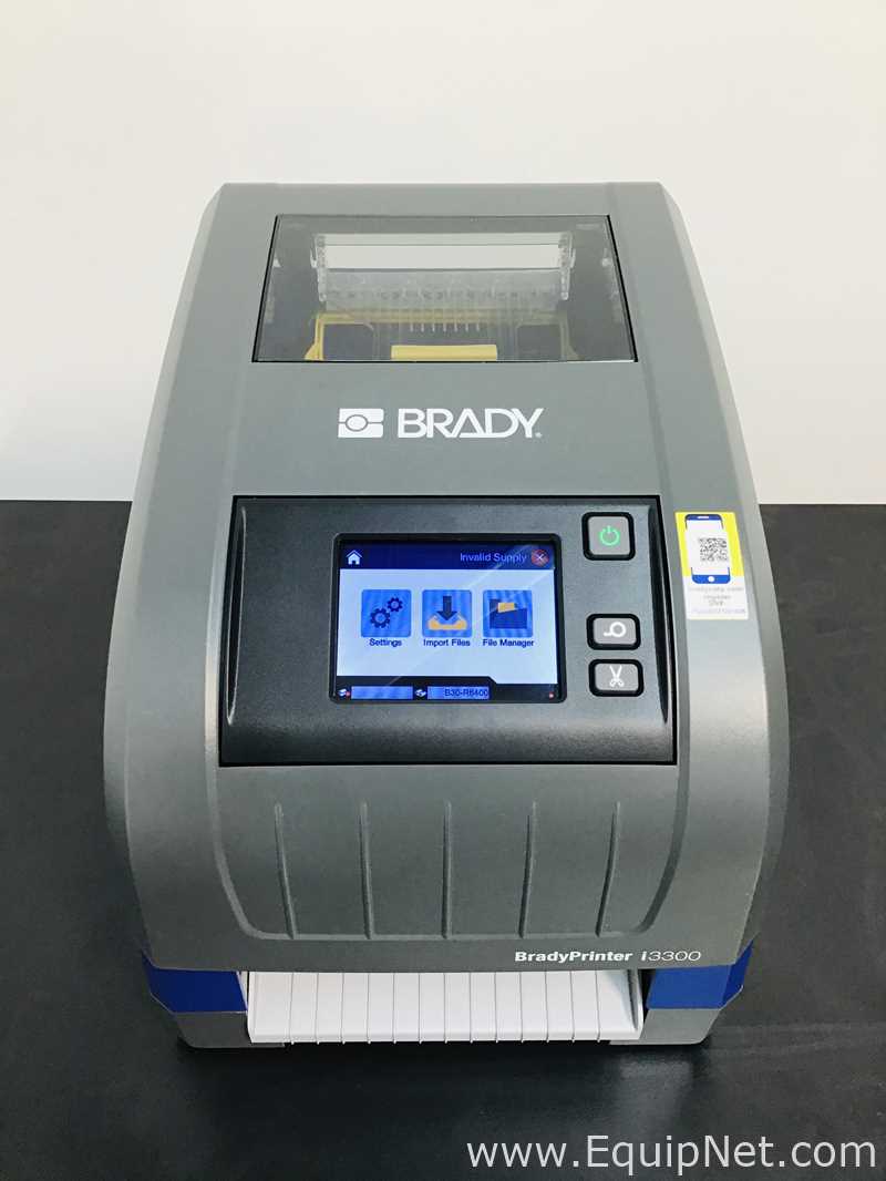 Brady Worldwide INC. Brady Printer i3300 Sign And Label Printer