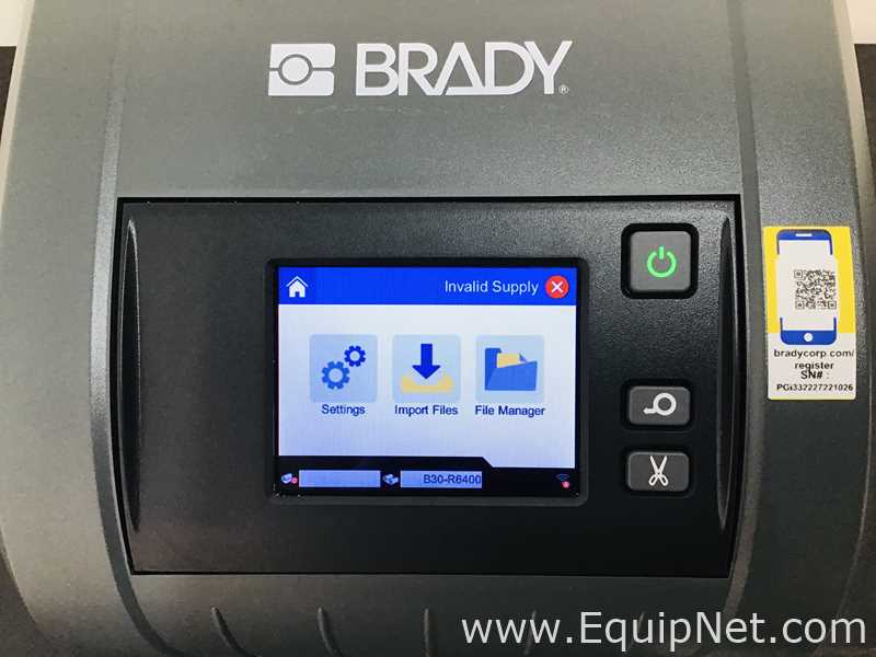 Brady Worldwide INC. Brady Printer i3300 Sign And Label Printer