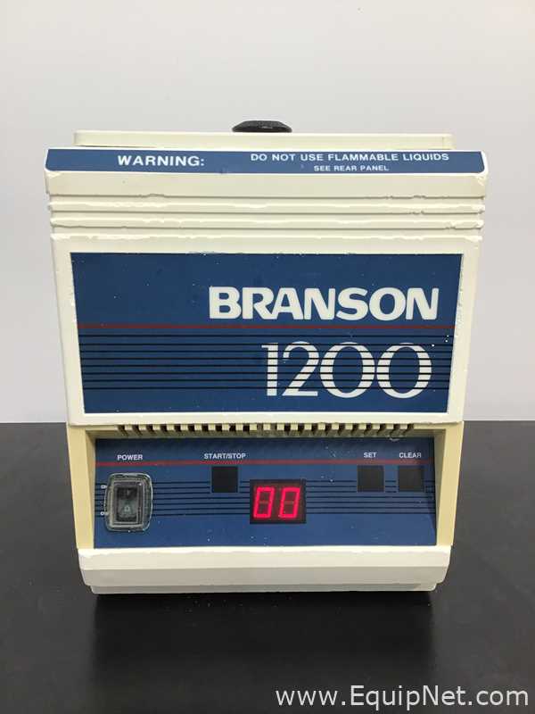 Lot Of 2 Bransonic Ultrasonic Cleaner