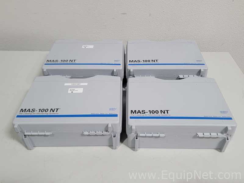 lote de  4 Amostrador de Ar MBV AG MAS-100 NT