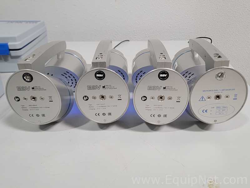 lote de  4 Amostrador de Ar MBV AG MAS-100 NT