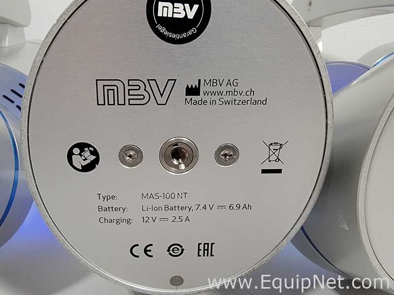 lote de  4 Amostrador de Ar MBV AG MAS-100 NT