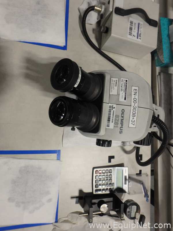 Olympus SZ61 Stereo Microscope with Schott Light Source