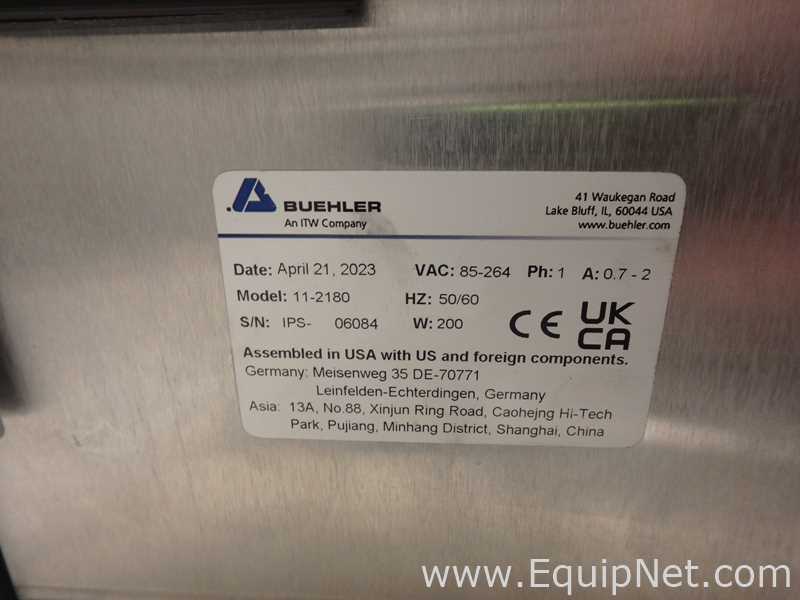 Buehler Isomet 1000 11-2180 Saw