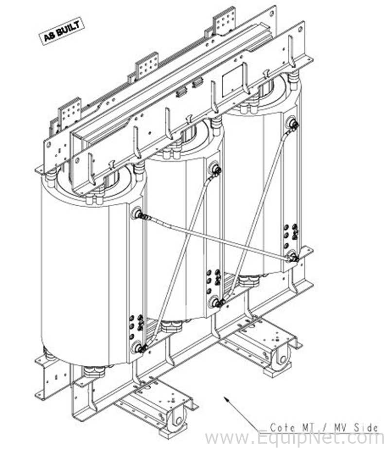Unused Schneider Trihal 4150 kVA Electric Transformer 2