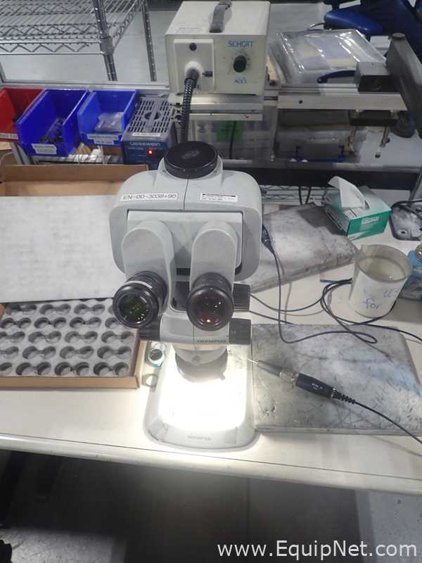Olympus SZX7 Stereo Microscope With Light Source
