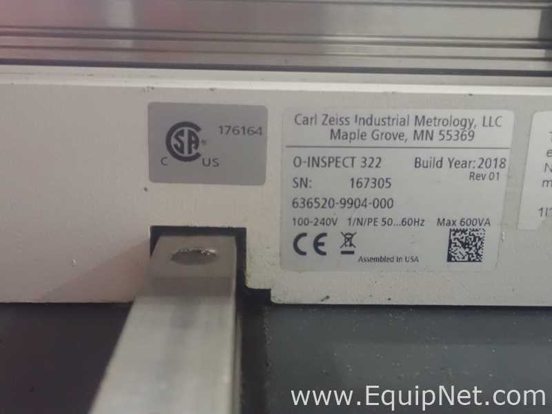 Equipamento para Testes Zeiss Inc. OI-322