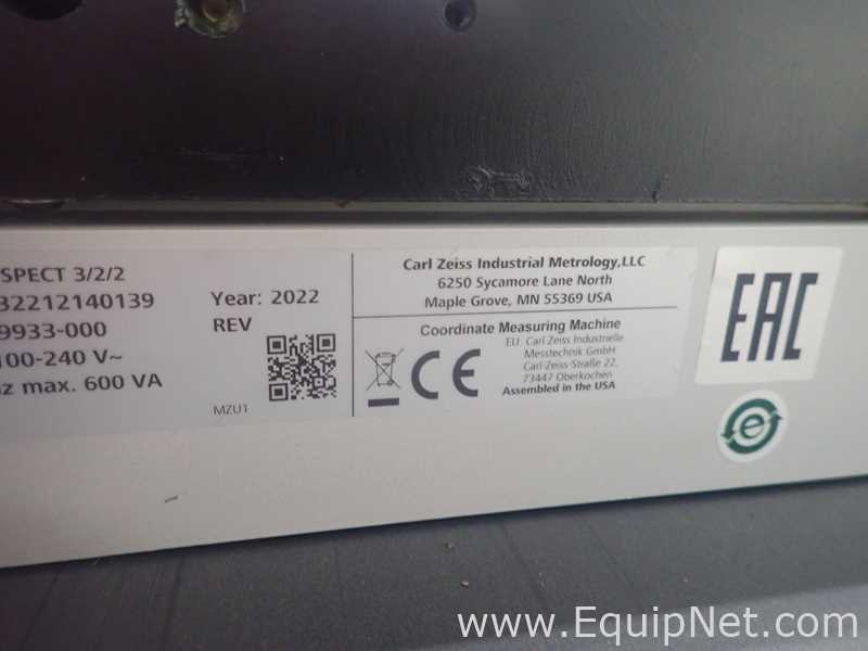 Equipamento para Testes Zeiss Inc. OI-322