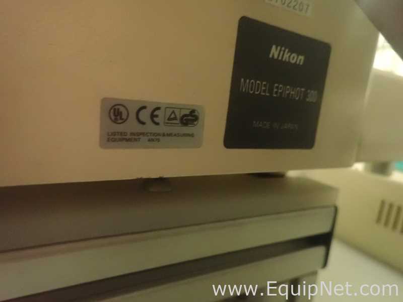 Nikon EPIPHOT 300 Inverted Metallurgical Microscope
