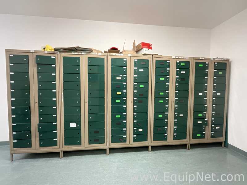 Lote de 5 Gabinete de Almacenamiento Plastmet 