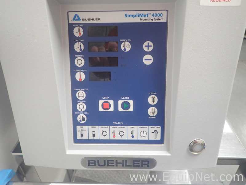 Buehler SimpliMet 4000 Mounting Press