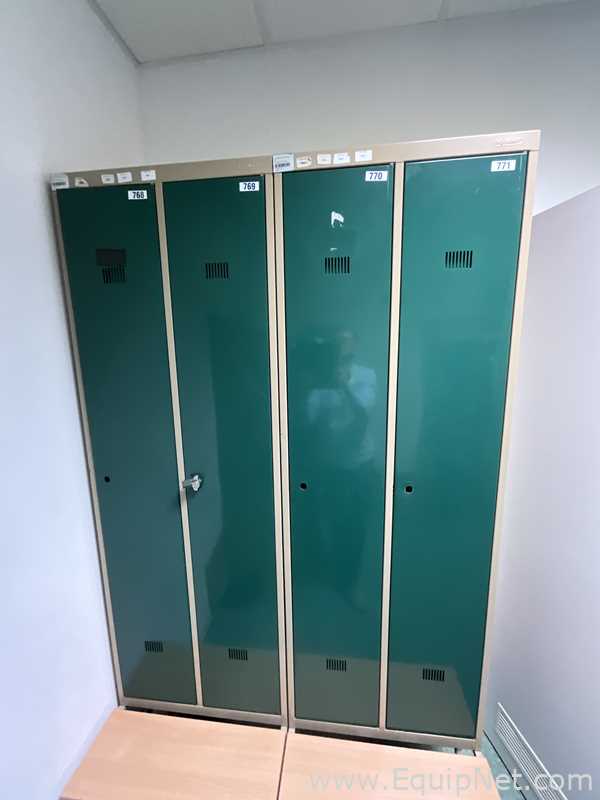 Lote de 12 Gabinete de Almacenamiento Plasmet 