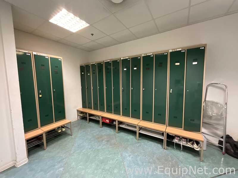 Lote de 11 Gabinete de Almacenamiento Plasmet 