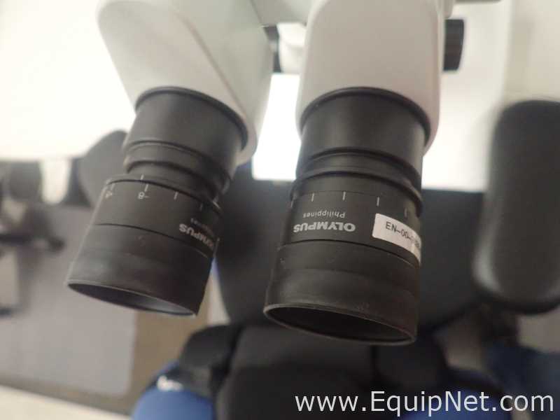 Olympus SZX7 Stereo Microscope With Light Source