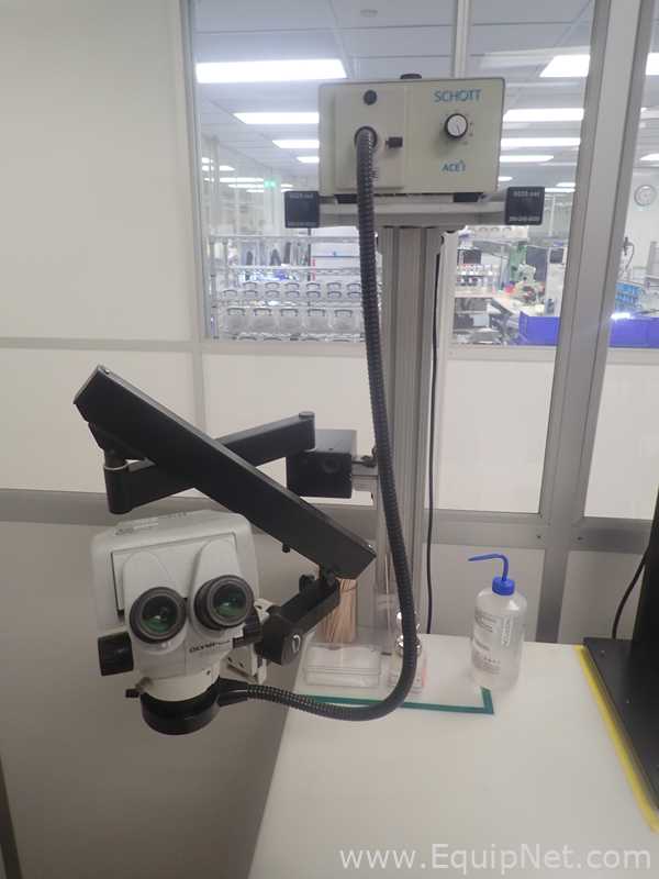 Olympus SZX7 Stereo Microscope With Light Source