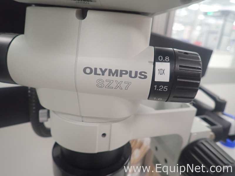 Olympus SZX7 Stereo Microscope With Light Source