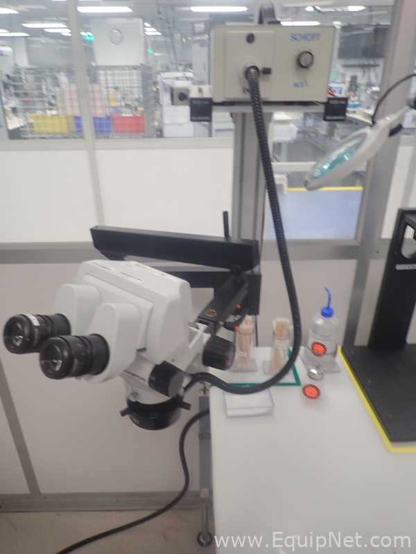 Olympus SZX7 Stereo Microscope With Light Source