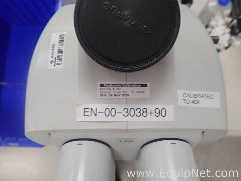 Olympus SZX7 Stereo Microscope With Light Source