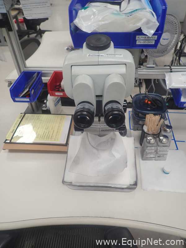 Olympus SZX7 Stereo Microscope With Light Source