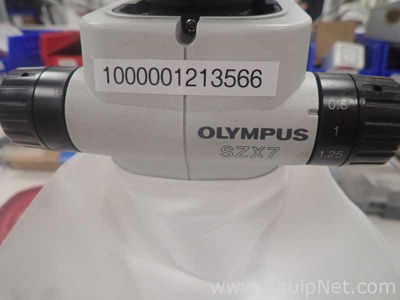 Olympus SZX7 Stereo Microscope With Light Source