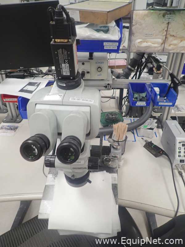 Olympus SZX7 Stereo Microscope With Light Source