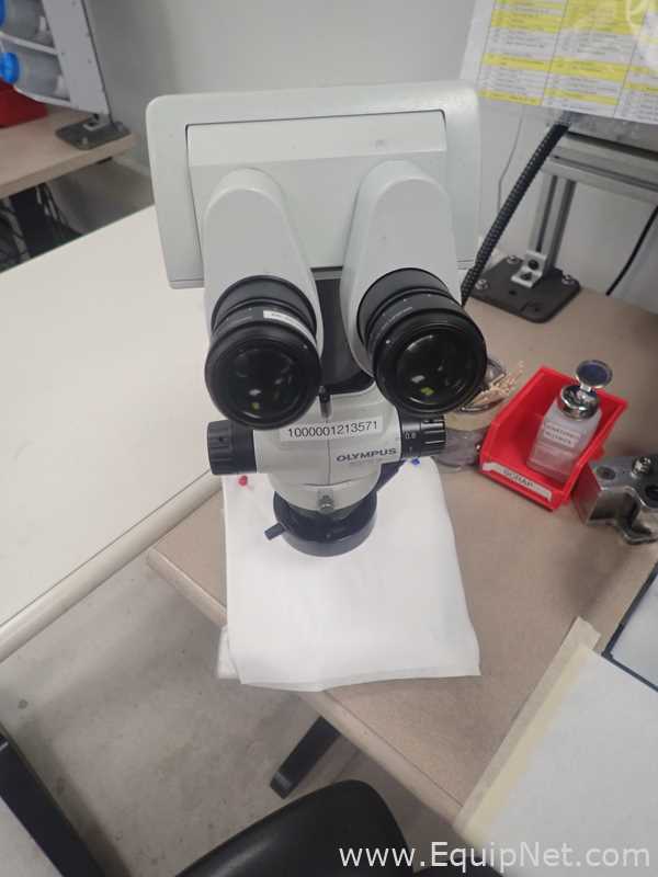 Olympus SZX7 Stereo Microscope With Light Source