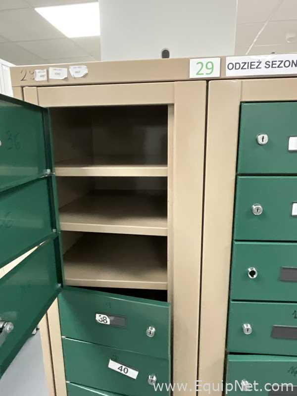 Lote de 3 Gabinete de Almacenamiento Plastmet 