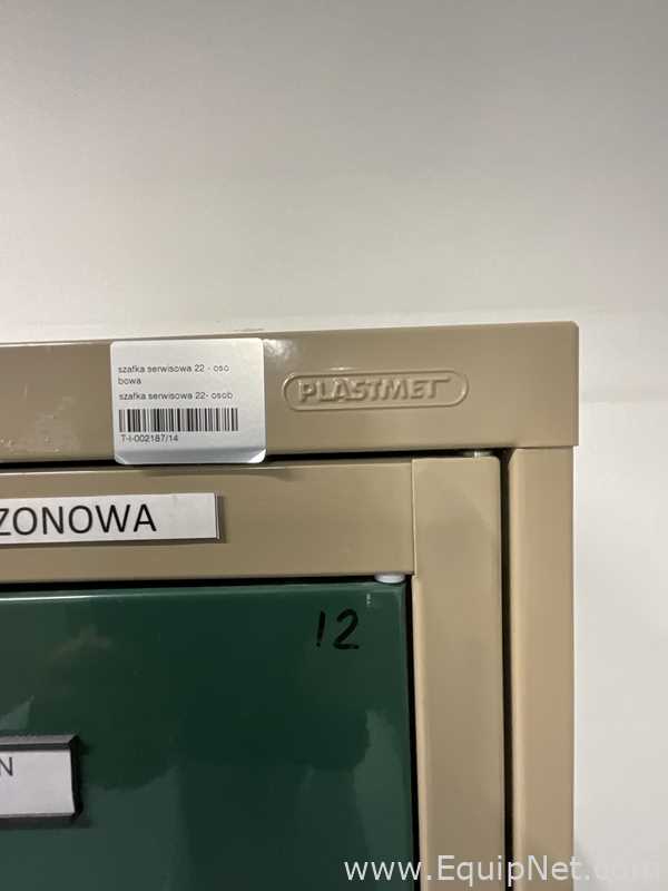 Lote de 2 Gabinete de Almacenamiento Plastmet 