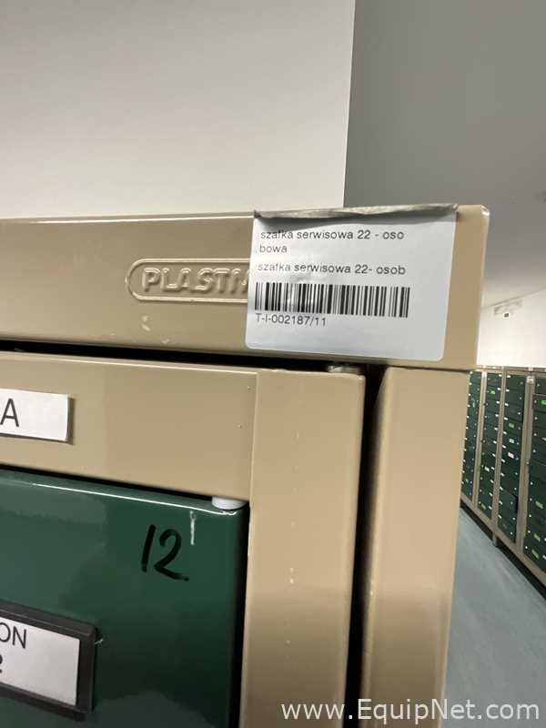 Lote de 3 Gabinete de Almacenamiento Plastmet 