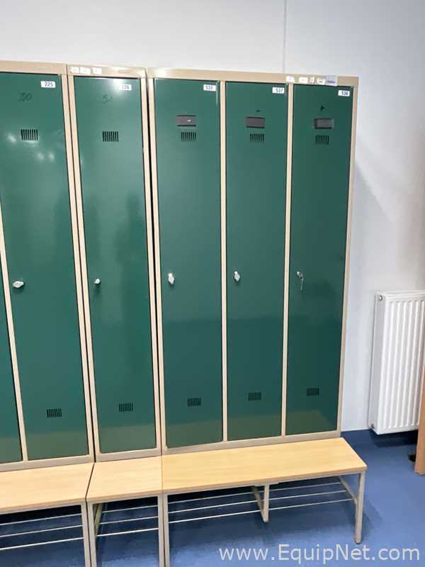 Lote de 12 Gabinete de Almacenamiento Plastmet 