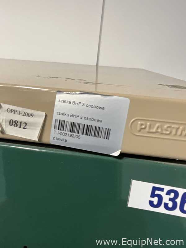 Lote de 12 Gabinete de Almacenamiento Plastmet 